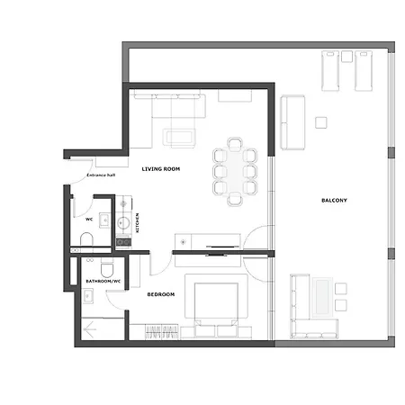 Apartamento Premium Midia